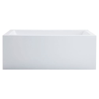 Rechteckwanne Lupor Vorwand VE 190x80x49/66 cm